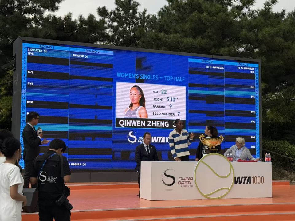 张瑞恩vs, 中网今天举, 斯瓦泰克